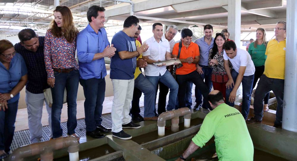 Deputados estaduais visitam Complexo de Piscicultura do Acre