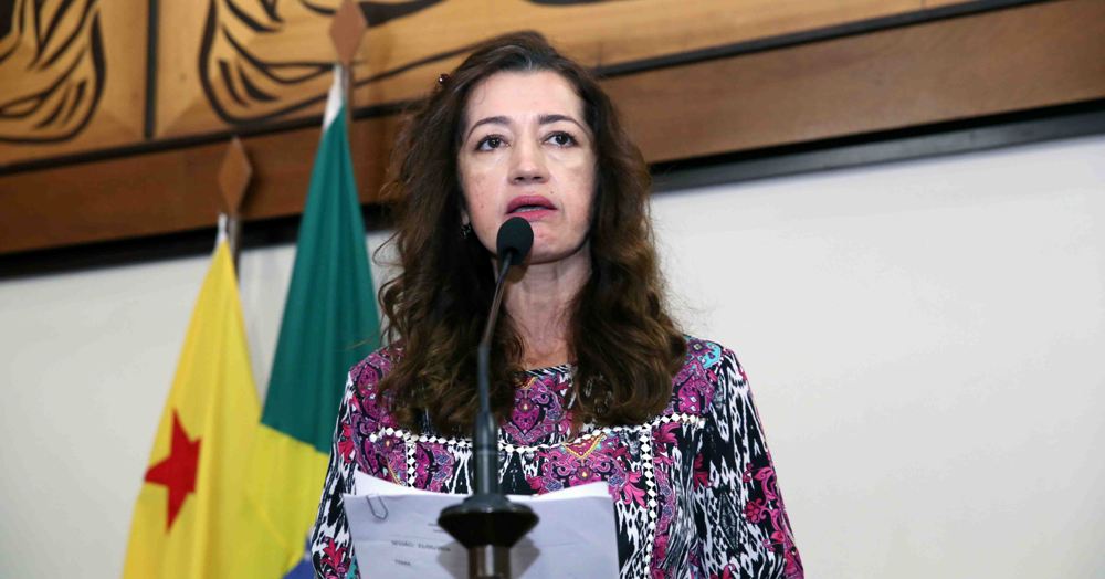 Deputada Leila Galvão agradece ao governador por obras realizadas no Alto Acre