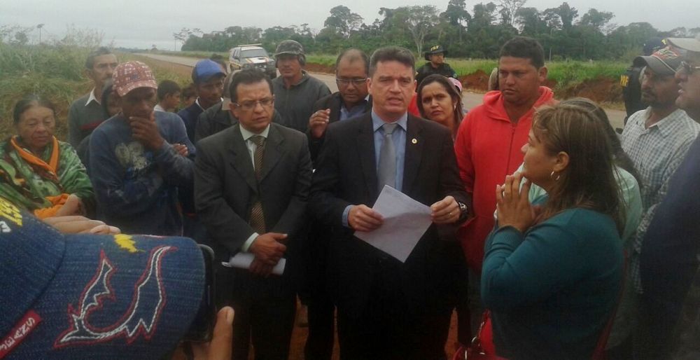 Comissão Agrária da Aleac visita acampamento de trabalhadores rurais sem-terra na região do Capatará e garante ir a Brasília