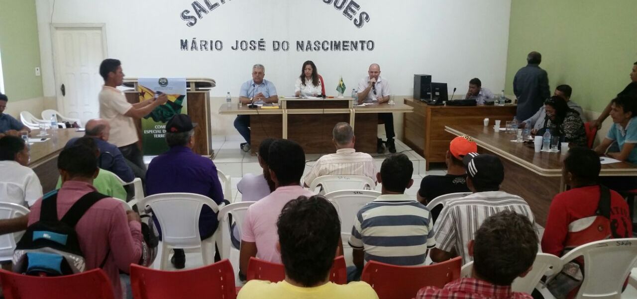 Comissão Especial da Aleac realiza audiência pública em Manoel Urbano para debater limites intermunicipais