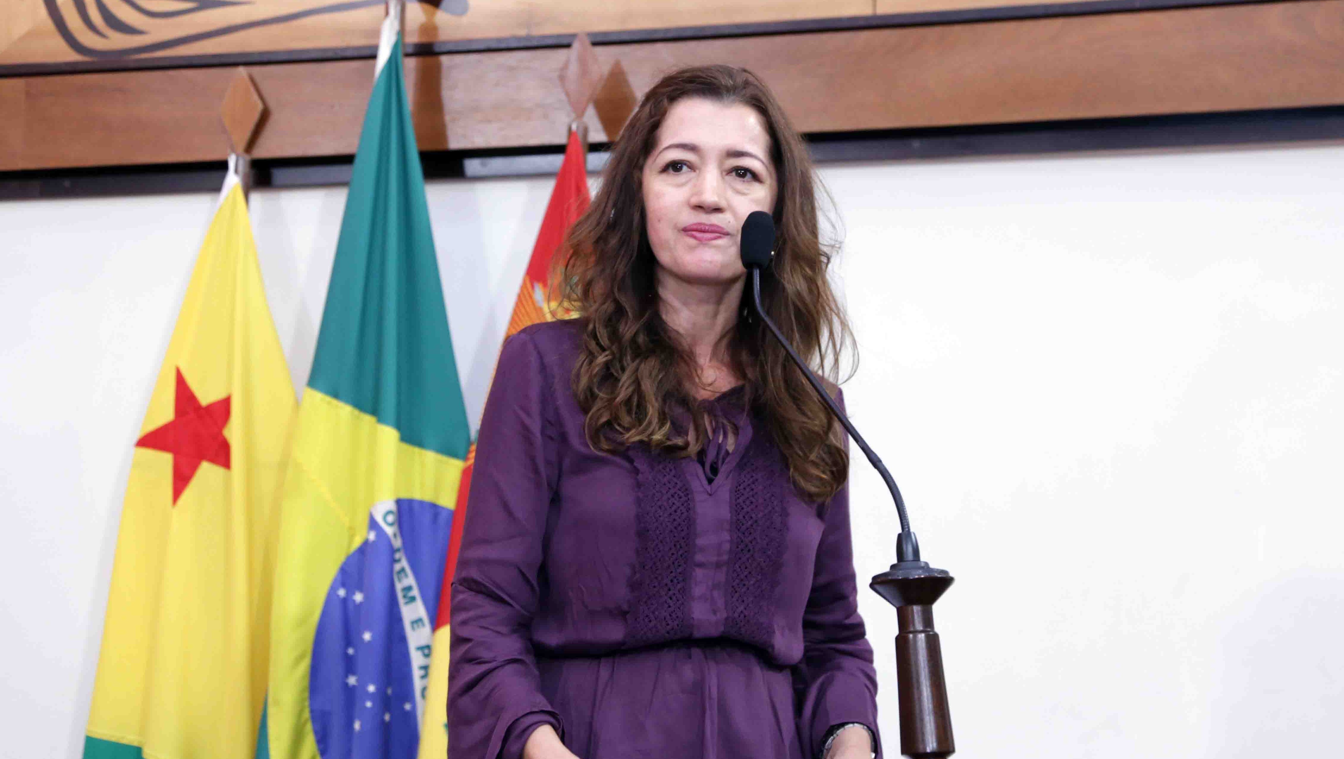 Deputada Leila Galvão defende candidatura de Bira Vasconcelos em Xapuri