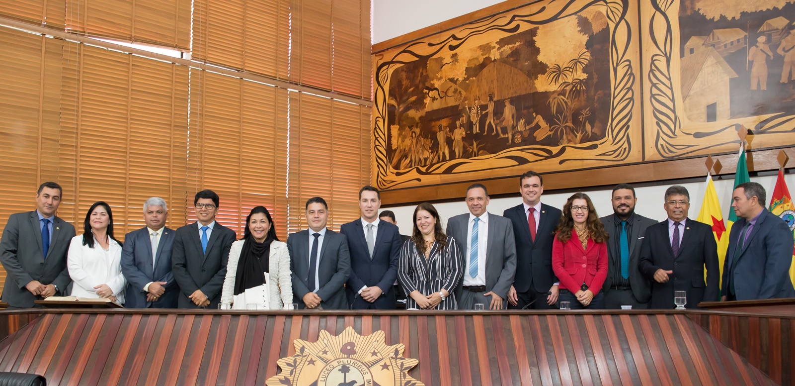 Diretoria da Fieac visita a Aleac e convida parlamentares para evento da instituição