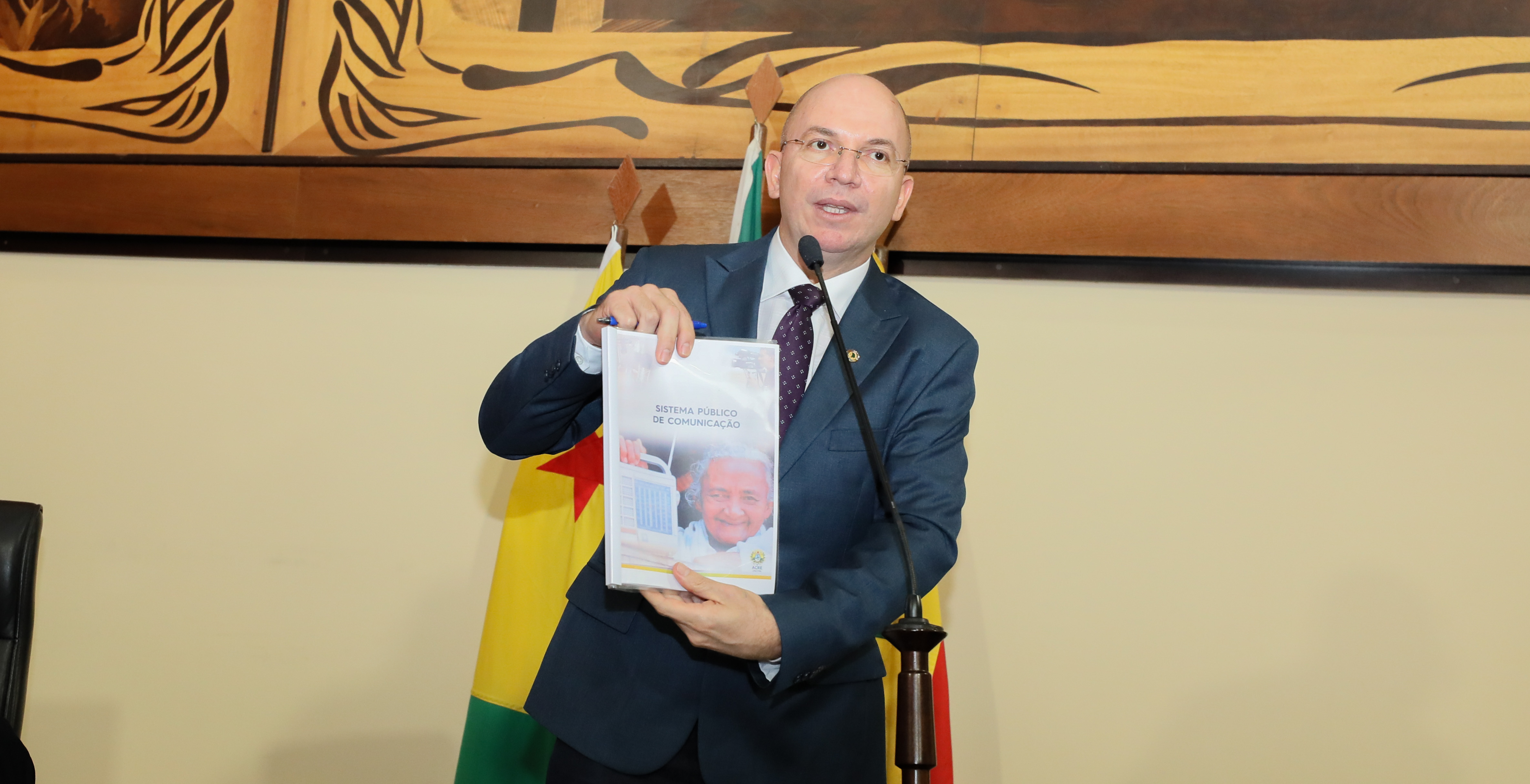 Gehlen Diniz ressalta importância da recuperação do Sistema Público de Comunicação do Estado