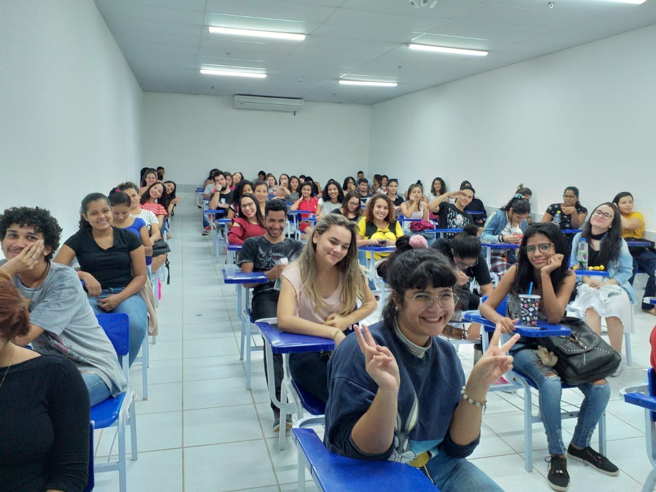 ﻿Alunos do EducALEAC participam de simulação de prova do Enem