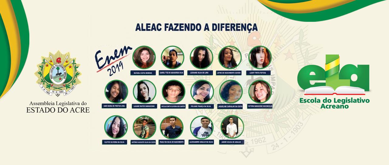 Aleac fazendo a diferença: alunos do Pré-Enem são aprovados com notas de 800 a 960 na redação.