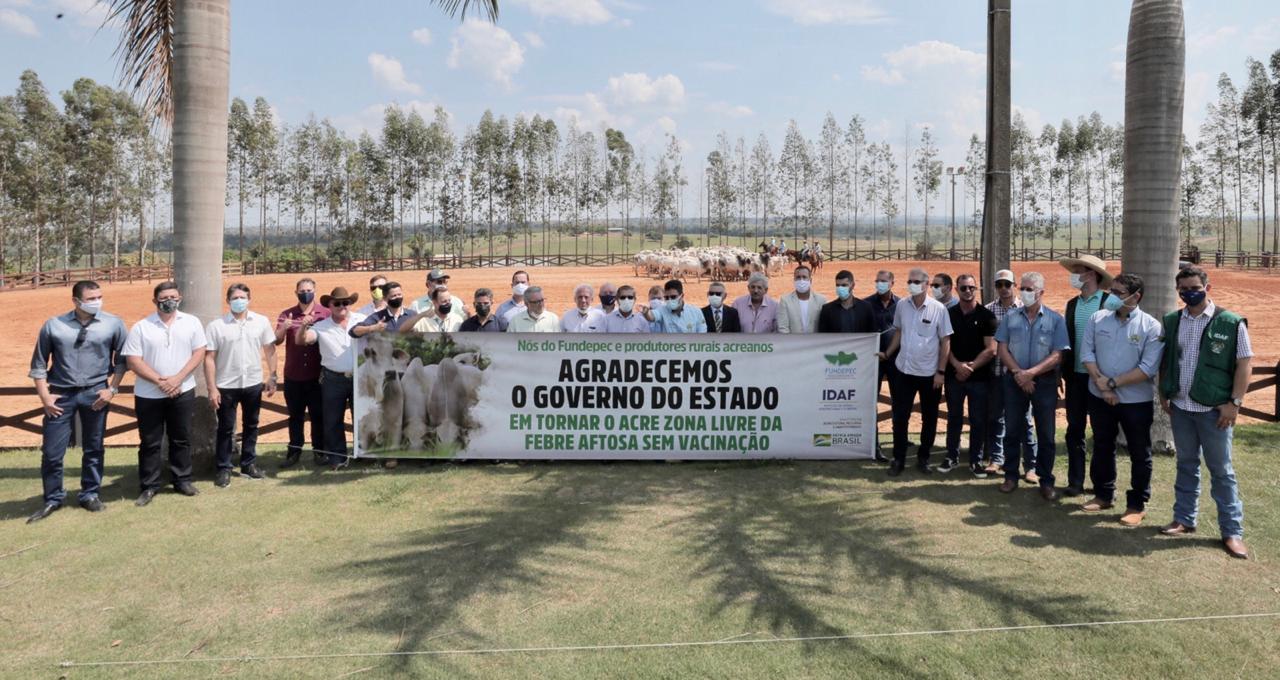 Nicolau Júnior destaca esforço do governo do Estado para tornar Acre zona livre de febre aftosa sem vacinação