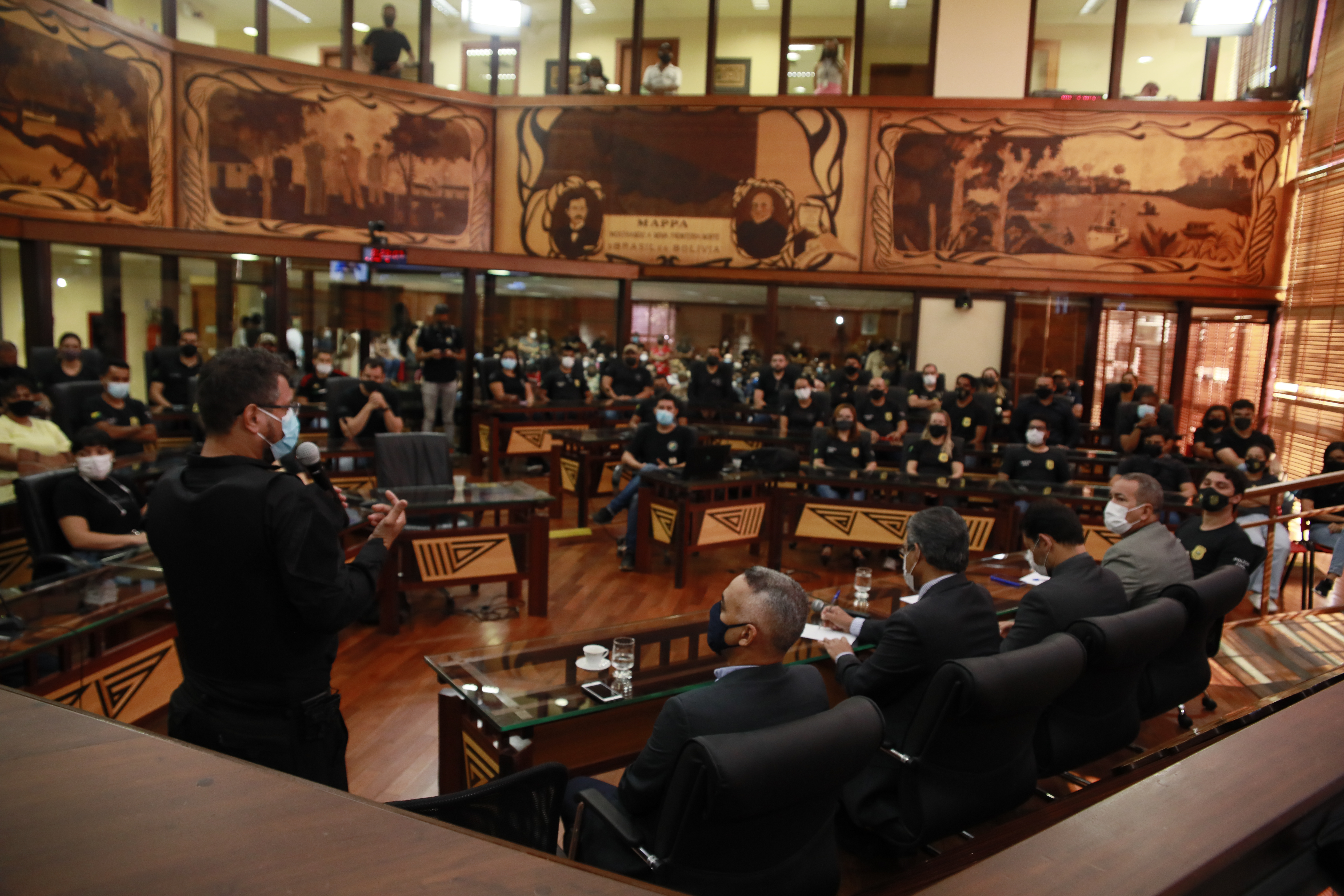 Aleac realiza audiência pública com policiais civis