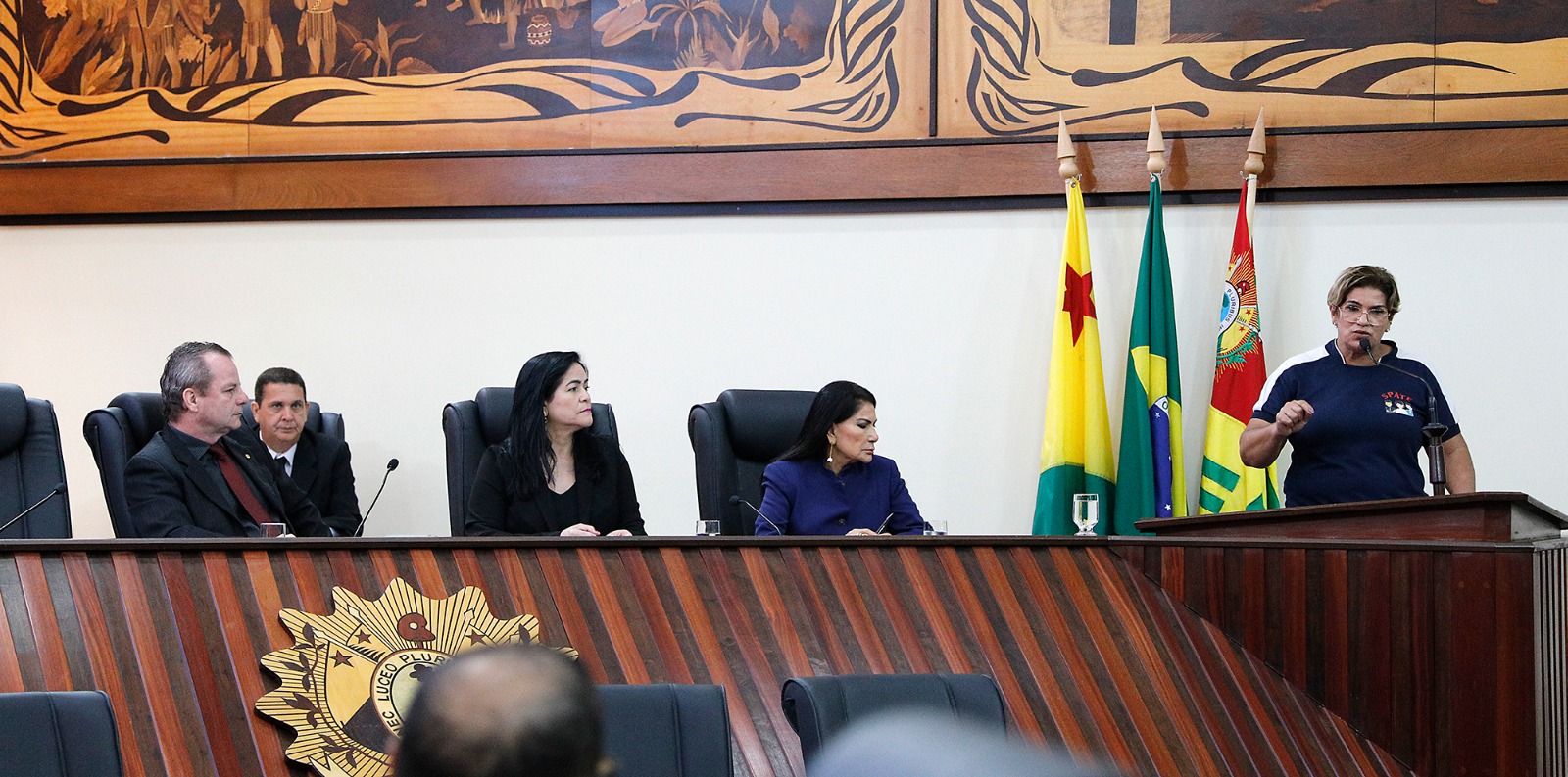 <strong>Enfermeiros são recebidos no Plenário da Aleac para tratar sobre o piso da classe</strong>