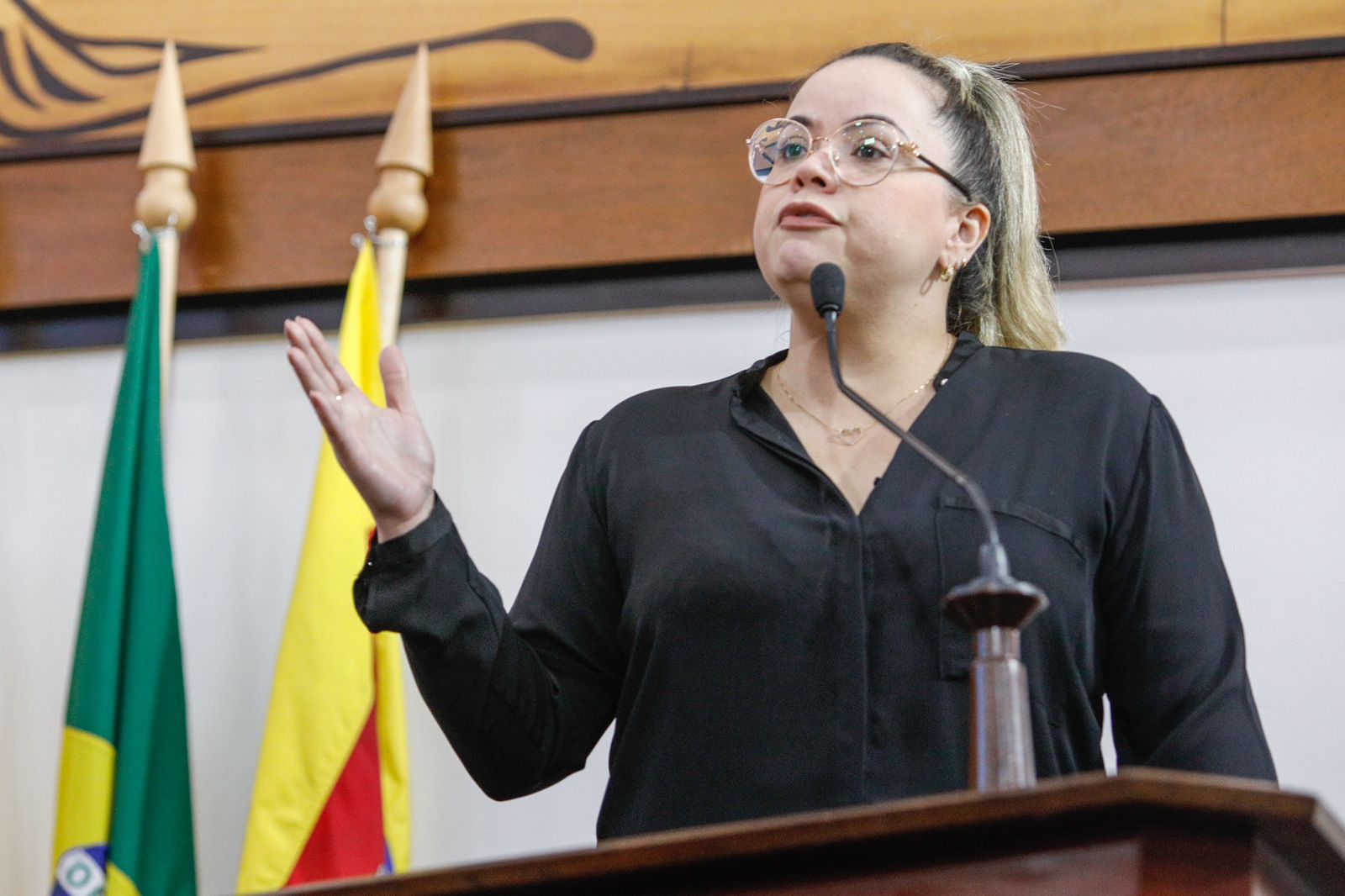 Michelle Melo denuncia condições precárias na Polícia Civil e Educação em Rio Branco, Acre
