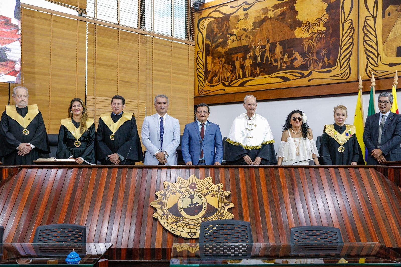 Aleac homenageia Academia Acreana de Letras pelos seus 86 anos