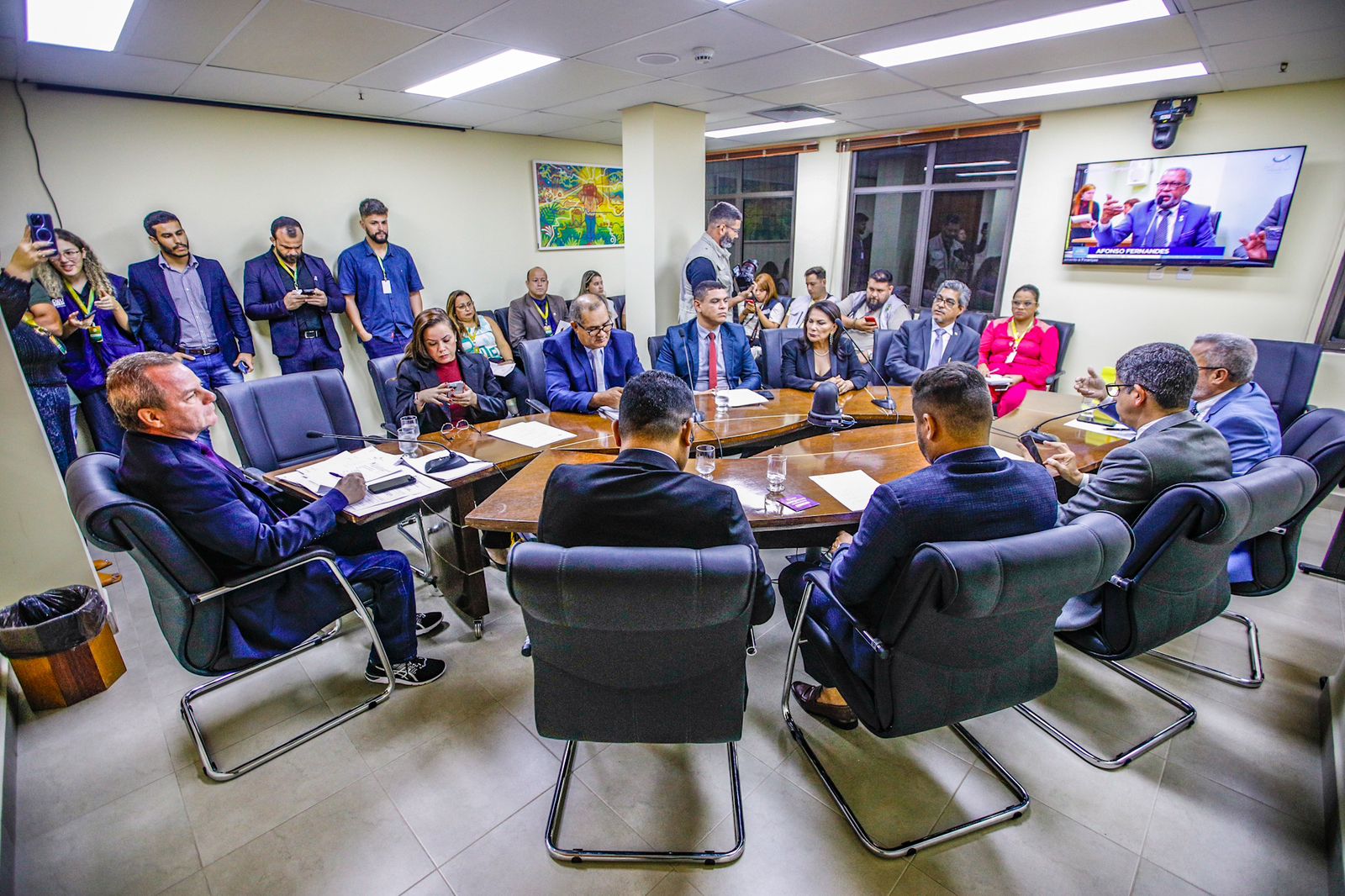 Em reunião conjunta comissões da Aleac aprovam projetos do Ministério Público e do Tribunal de Justiça