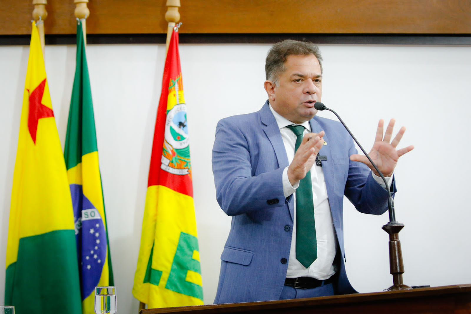 Marcus Cavalcante alerta para a necessidade de obras estruturantes frente a cheia do Rio Acre