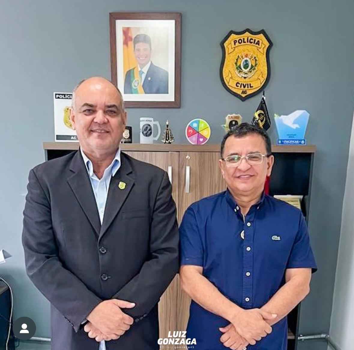 Reunião com o Delegado da Polícia Civil Henrique Maciel