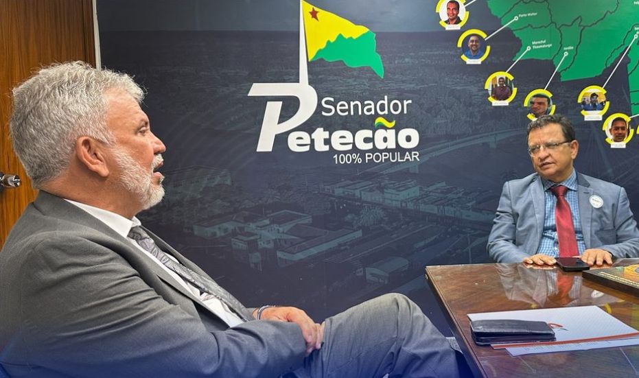 Visita ao Senador Sergio Petecão
