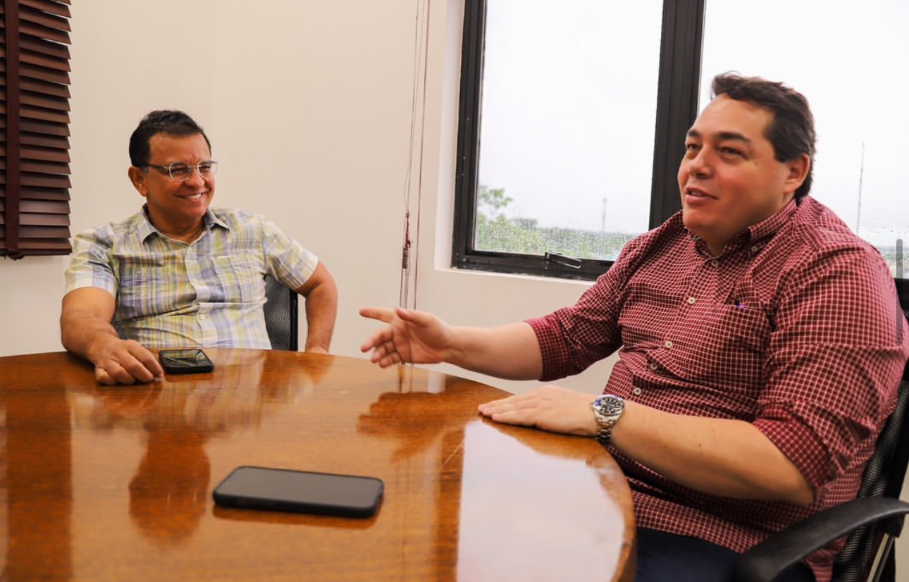 Visita do Diretor Executivo do Sindicarnes, Nenê Junqueira.