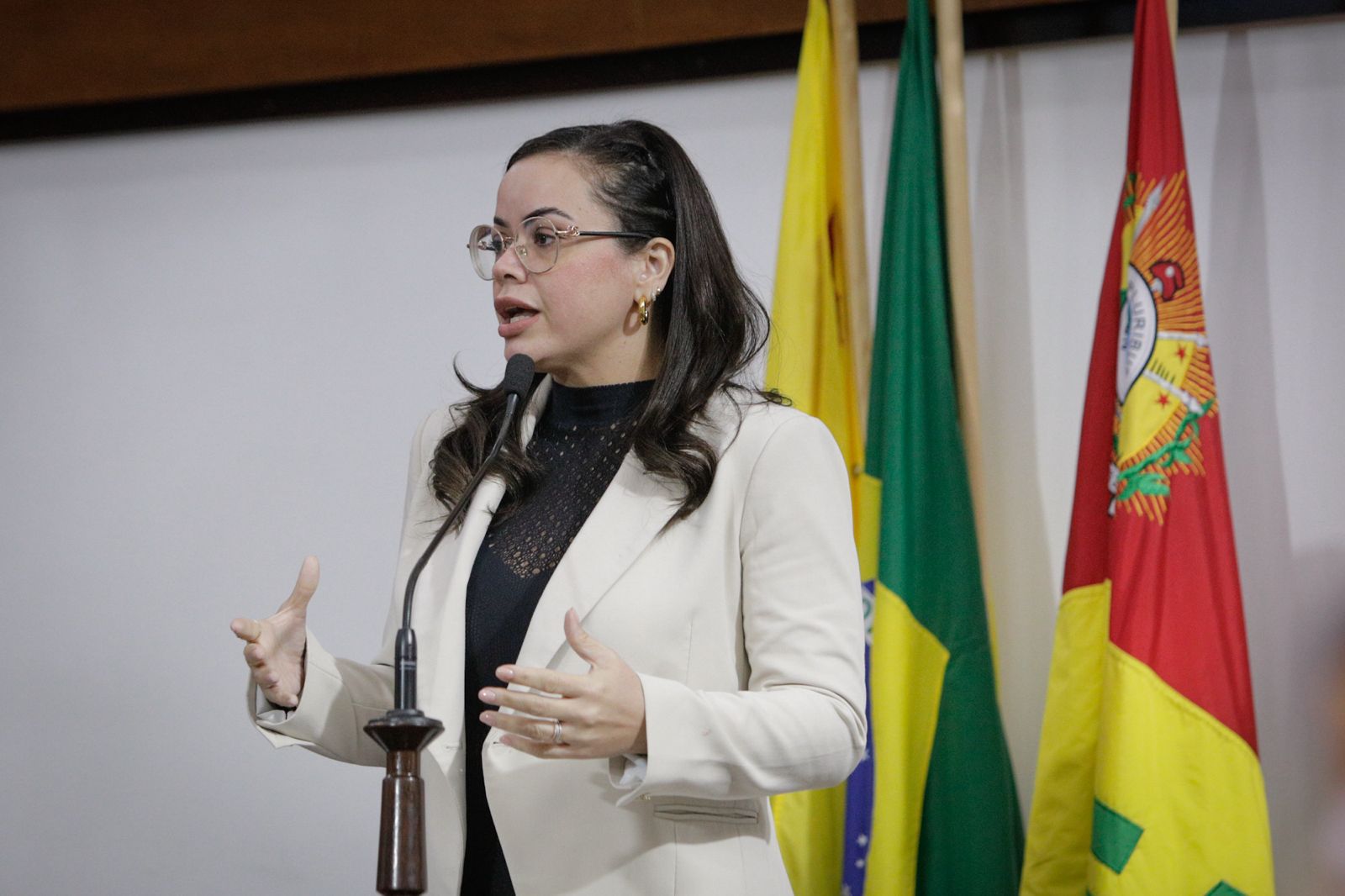 Michelle Melo defende independência do Legislativo e critica gestão do Executivo