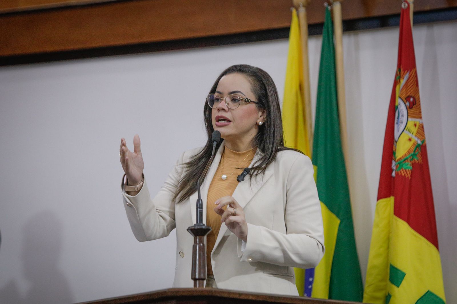 Michelle Melo critica governo falta de ação em relação às demandas das polícias Civil e Penal