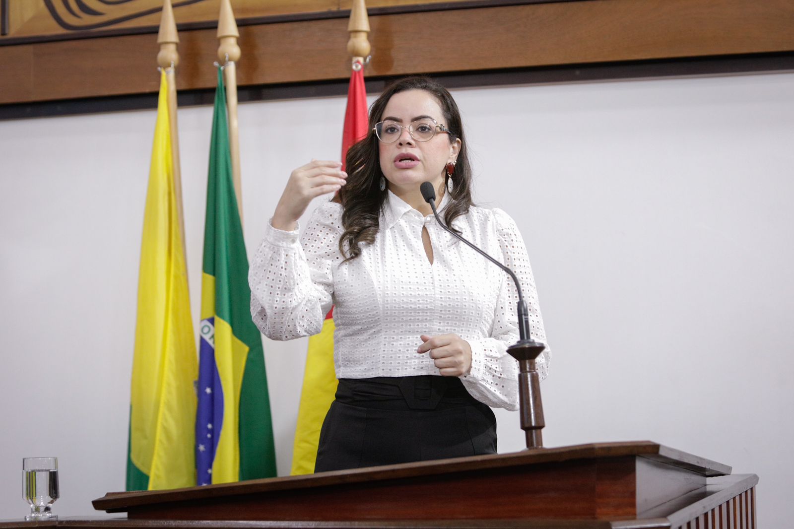 Michelle Melo lamenta ameaças de morte contra promotor Tales Tranin
