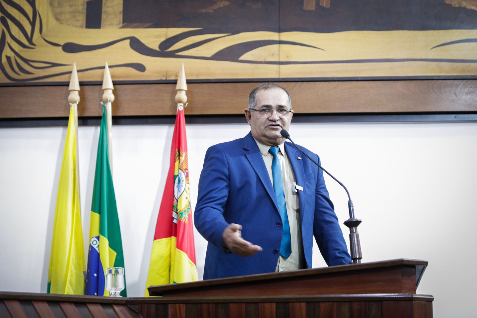 Tanízio Sá agradece governador por inauguração de Detran em Manoel Urbano