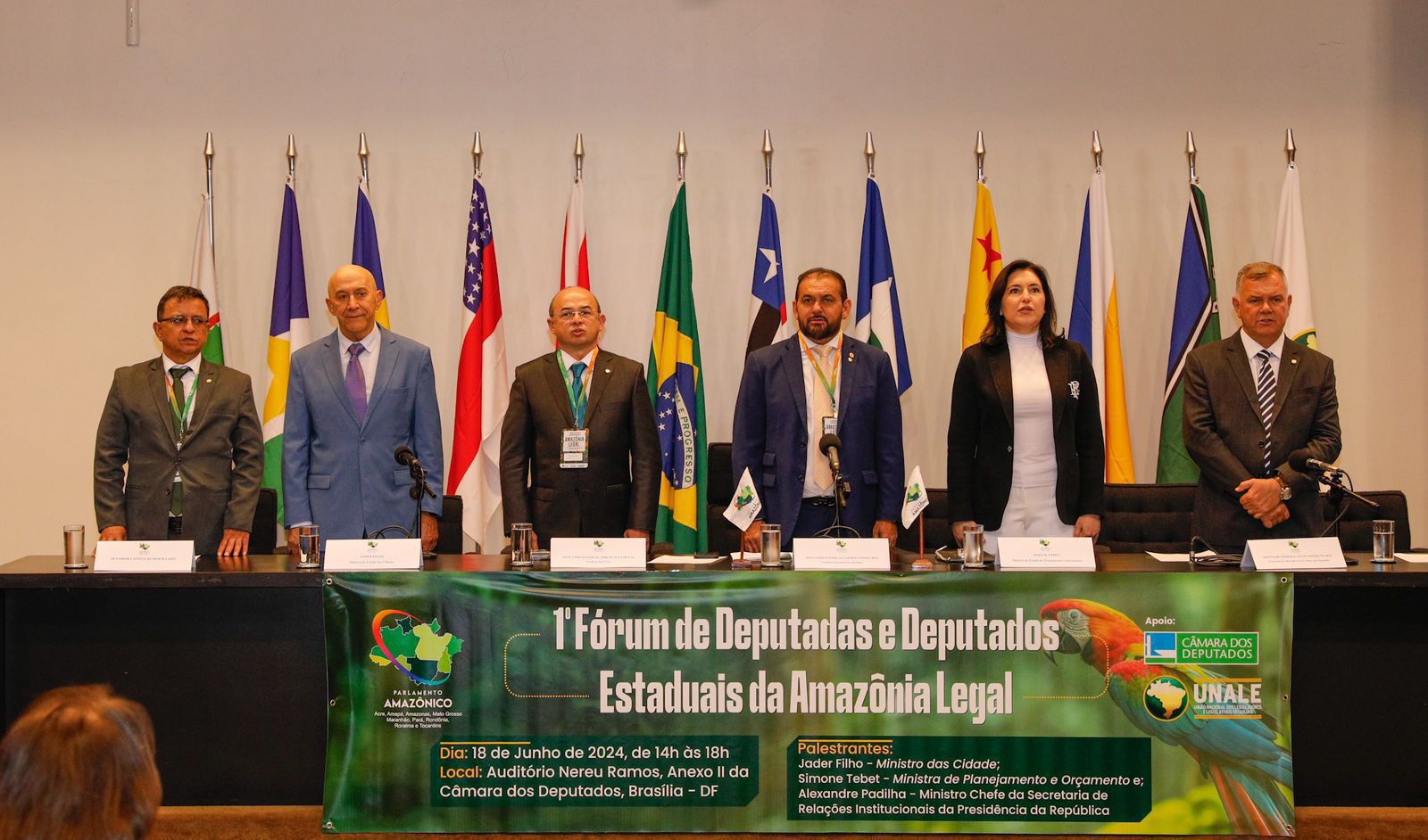 Em Brasília, Legislativo acreano participa do I Fórum de Deputados e Deputadas Estaduais da Amazônia Legal