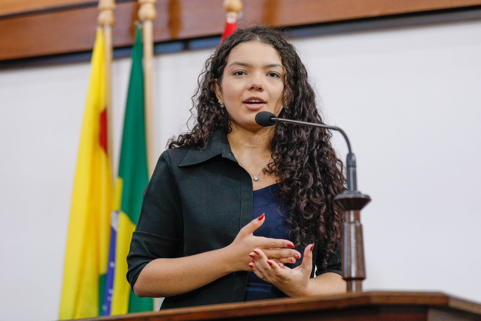 Kaila Monteiro destaca importância do Programa Jovem Parlamentar
