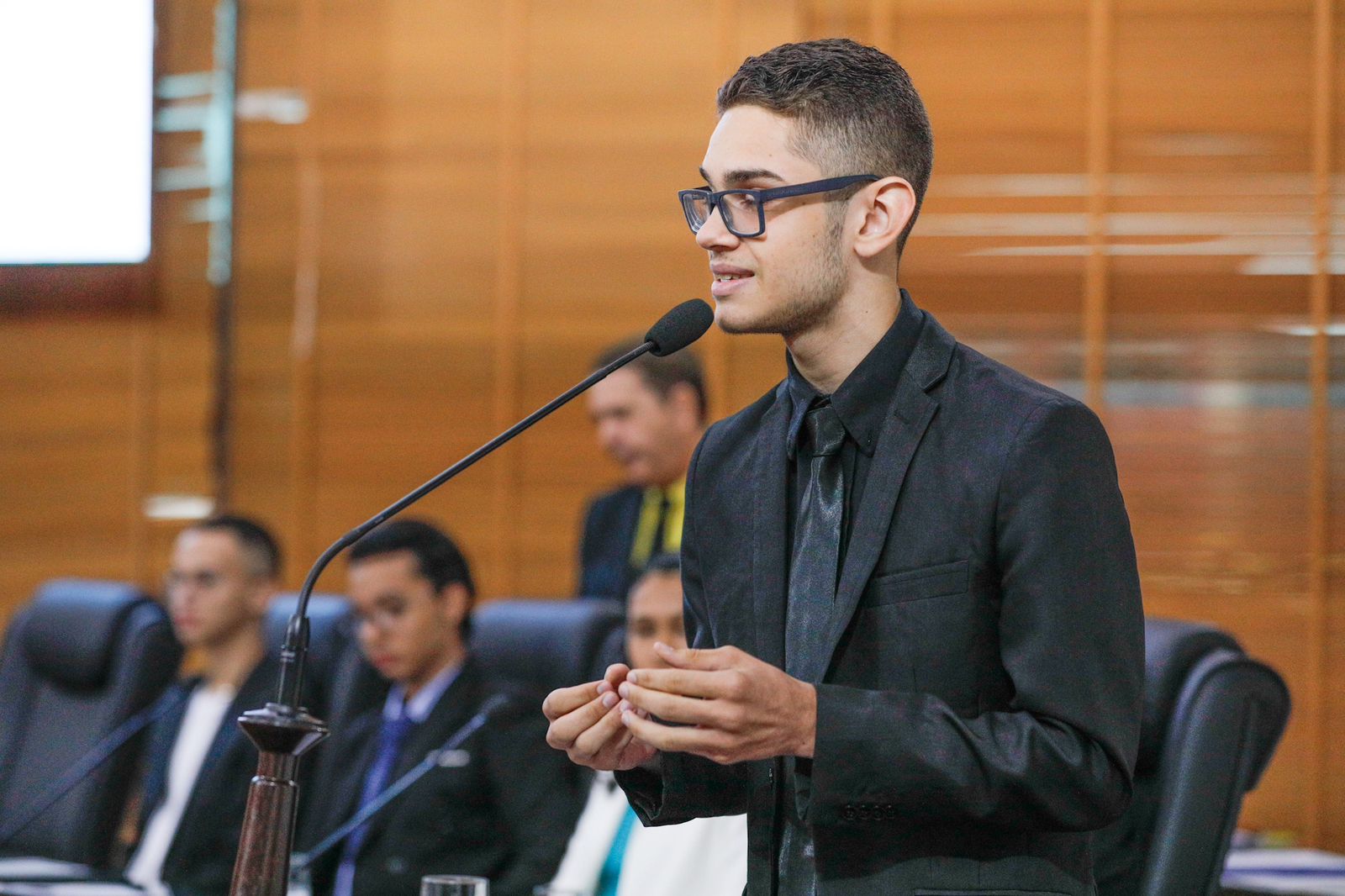 Jovem Parlamentar Pedro Braga destaca a importância da inserção de jovens na política