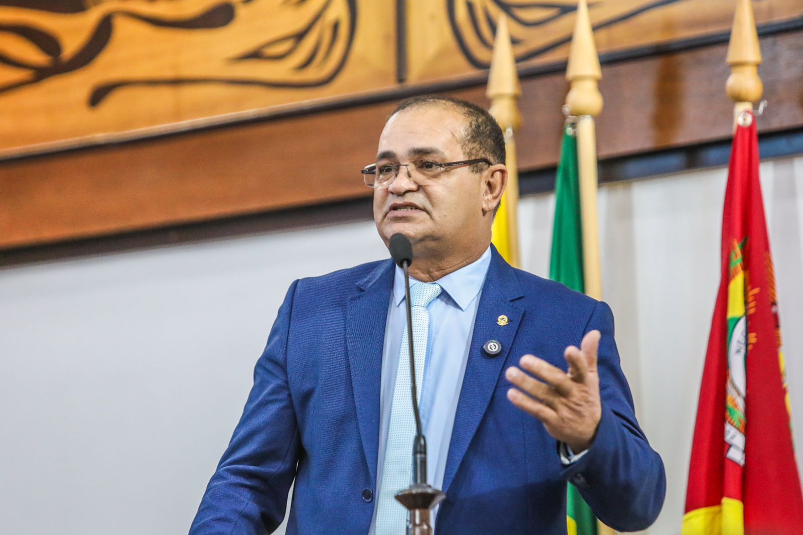 Tanízio Sá critica gestão de Bocalom em discurso na Aleac