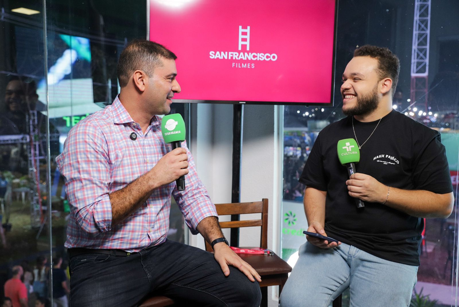 Nicolau Júnior visita Expoacre e destaca parceria com o governo para impulsionar a economia durante o evento