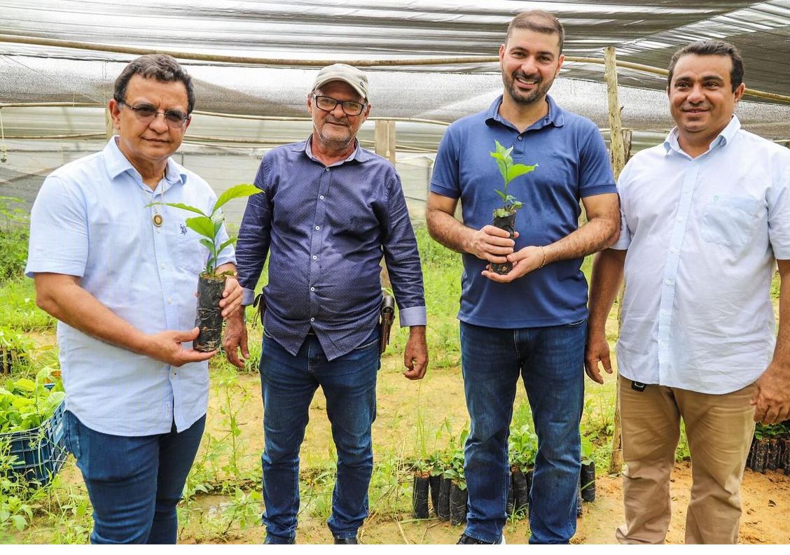 Visita nas plantações de Café em Mâncio Lima