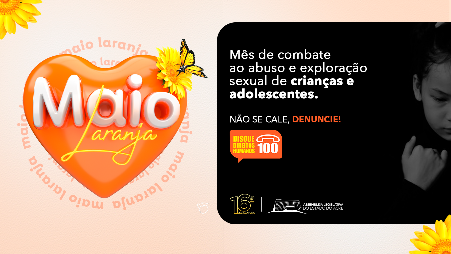 Aleac abraça campanha Maio Laranja e reforça compromisso no combate ao abuso e à exploração sexual de crianças e adolescentes