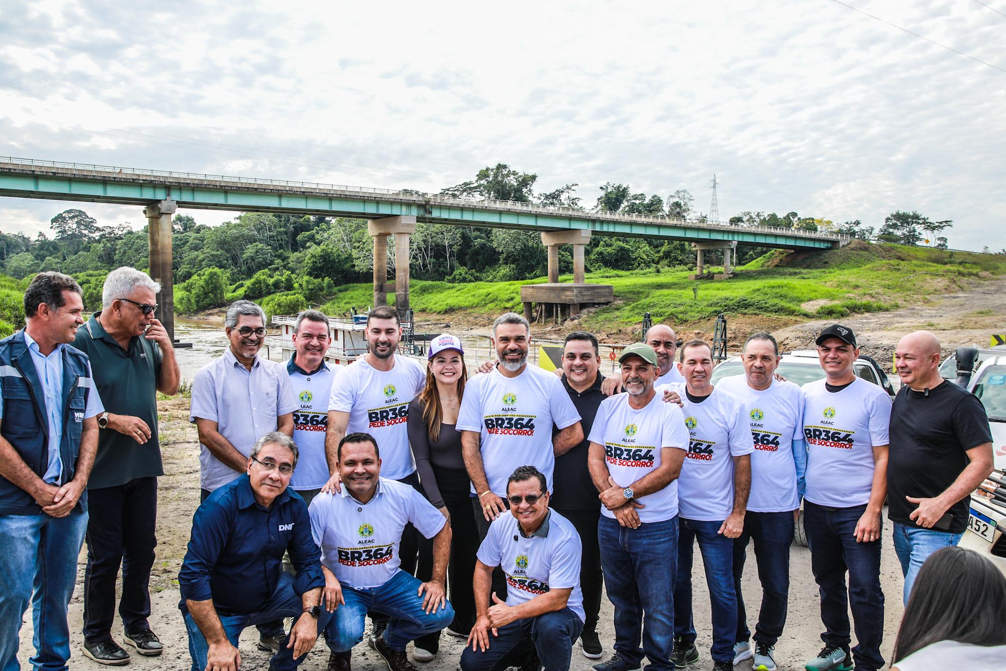 Aleac inicia segunda caravana pela BR-364 com parada no Rio Caeté e reforça cobrança por melhorias na estrada