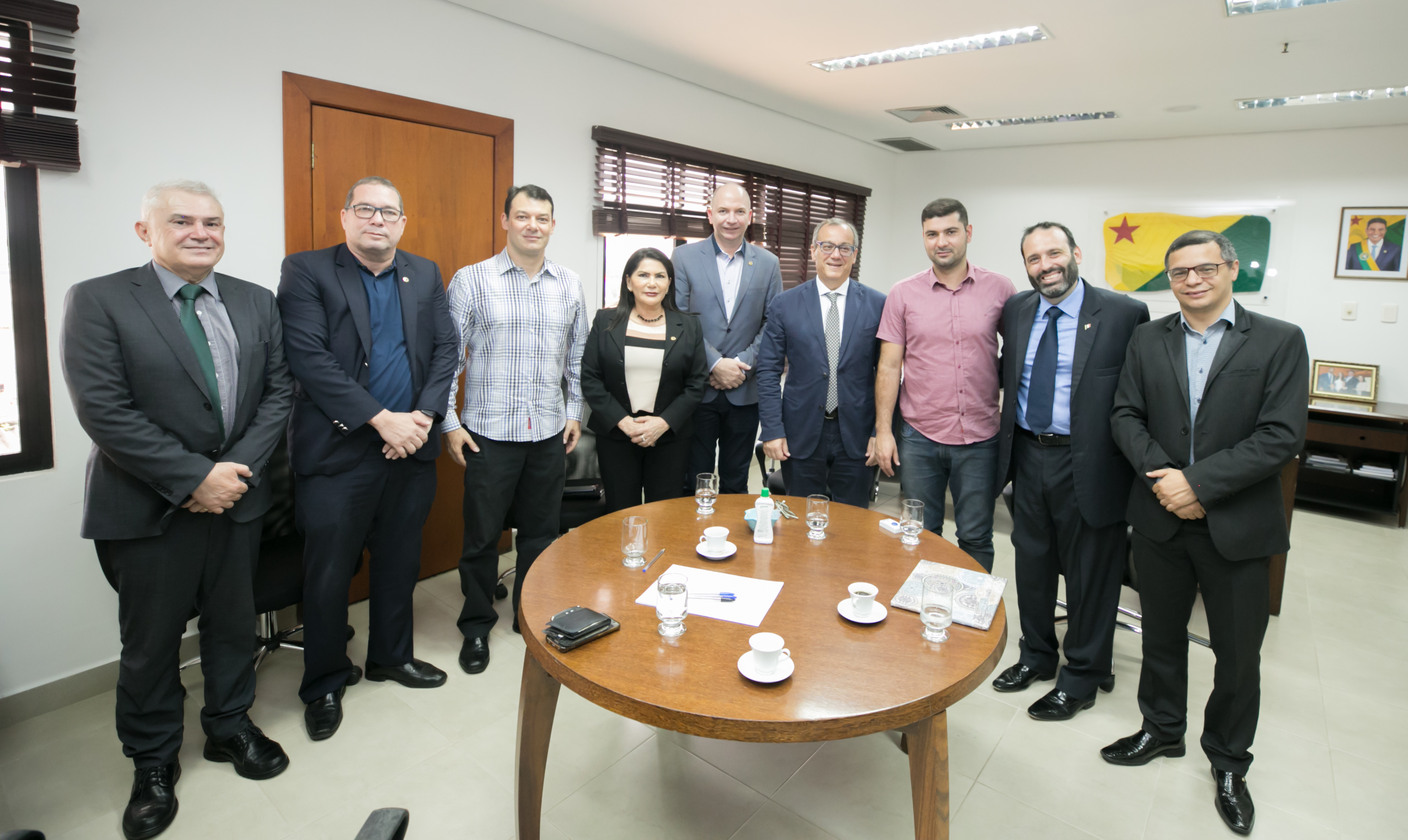 ﻿Nicolau Júnior recebe visita do Cônsul Geral da Itália