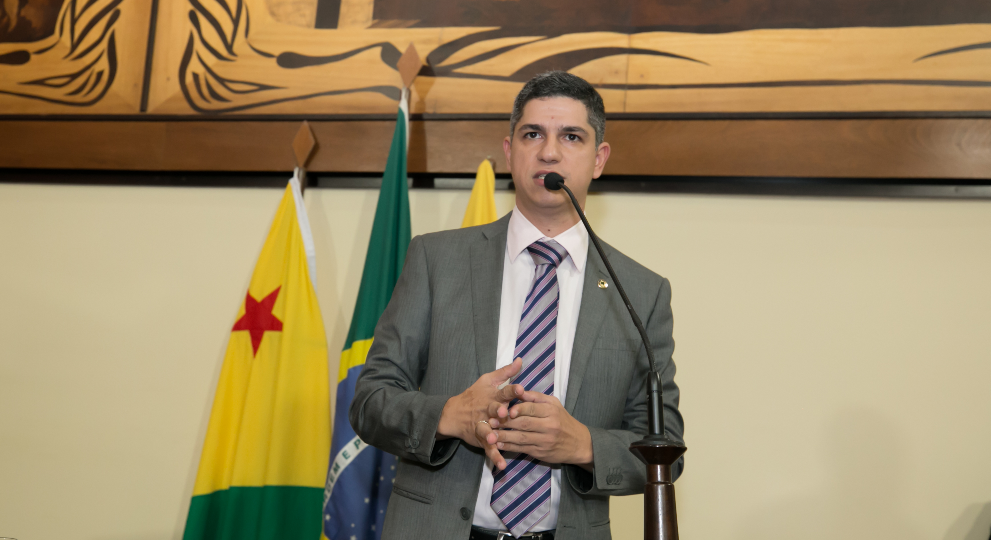 ﻿Deputado Fagner Calegário repudia forma como foi recebido na SECOM