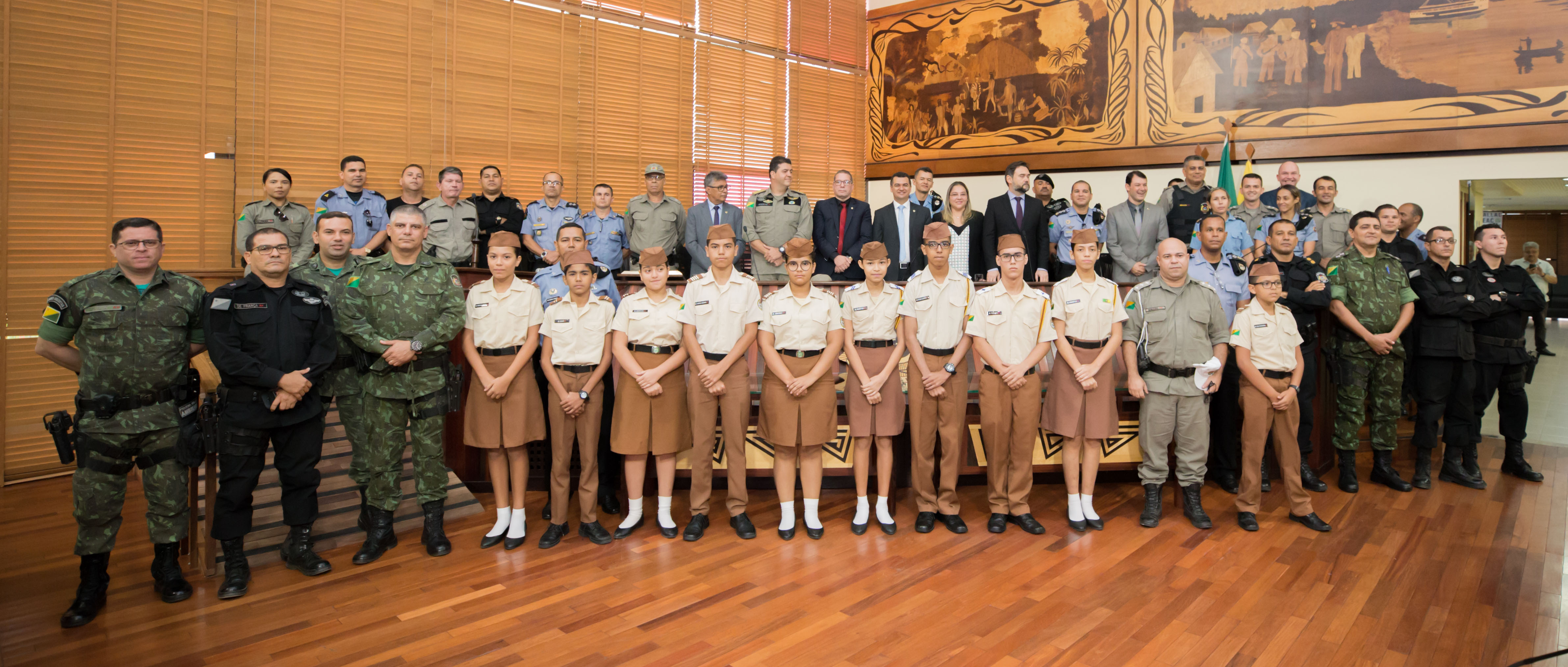 ﻿Aleac realiza sessão solene em homenagem aos 103 anos da Polícia Militar do Acre