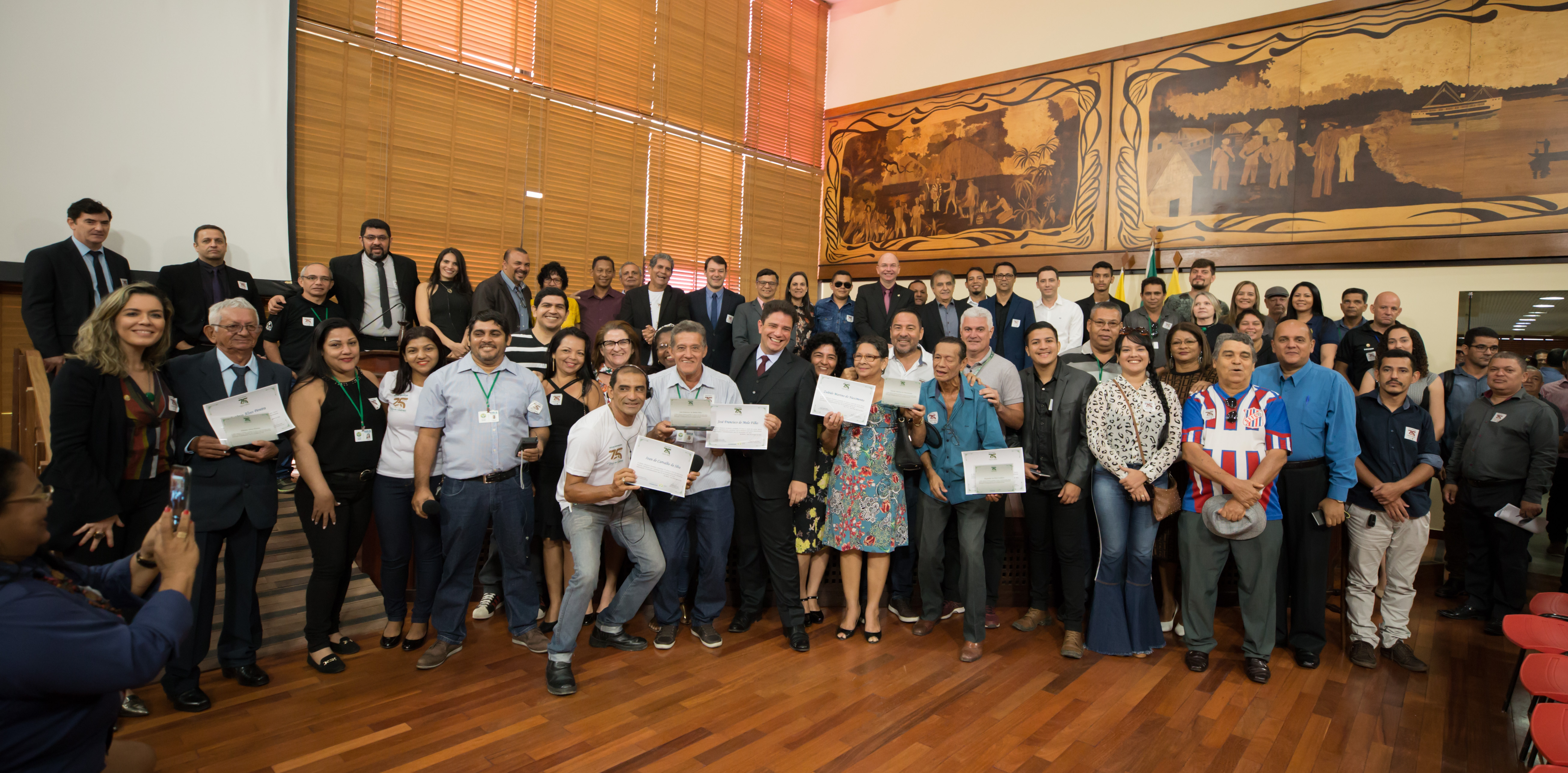 ﻿Aleac realiza Sessão Solene em alusão aos 75 anos da Difusora Acreana