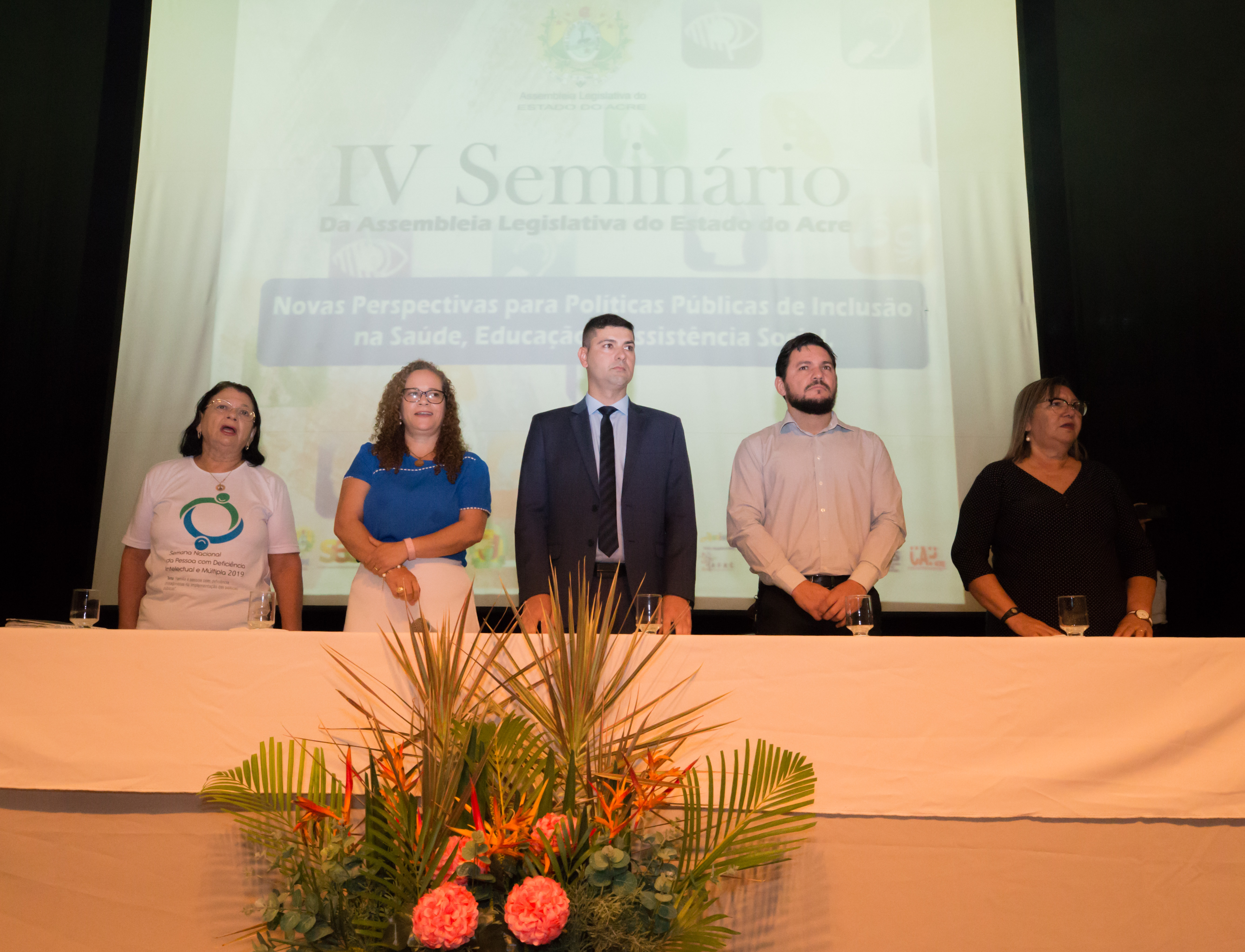 ﻿IV Seminário da Aleac reúne grande público e discute Novas Perspectivas para Políticas Públicas de Inclusão Social na Saúde, Educação e Assistência social