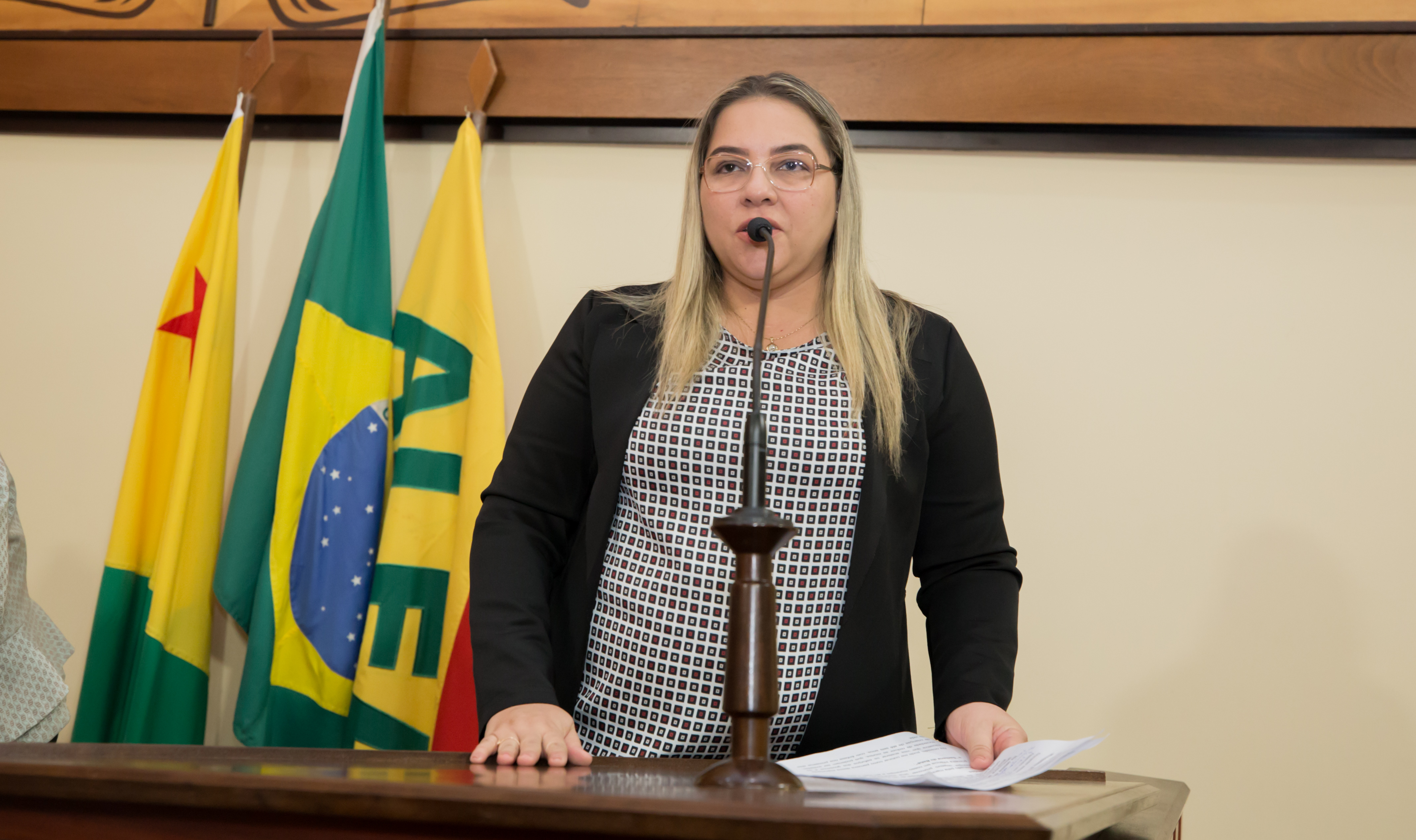﻿Deputada Meire Serafim destaca agendas em Sena Madureira